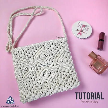 Macrame Bag Pattern by MacrameMagic Knots