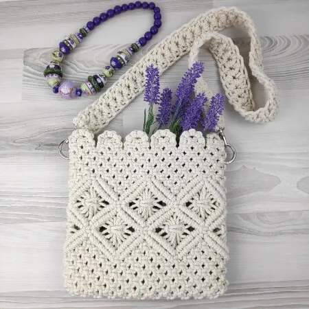 NEW Macrame Bag Tutorial by MacrameMagicKnots