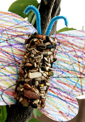 Butterfly Bird Feeder by See Vanessa Craft