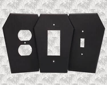 Coffin Light Switch Cover