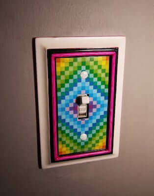 Decorative Light Switch Cover by Education