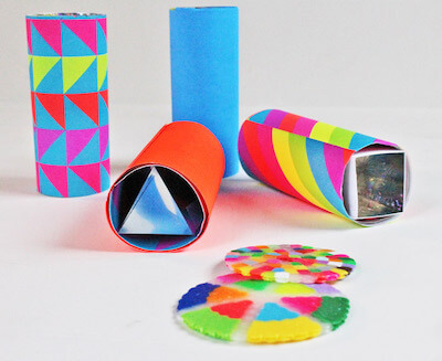 Easy DIY Kaleidoscope by Babble Dabble Do