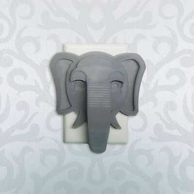 Elephant Light Switch Cover