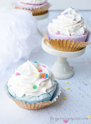 Fizzy Cupcake Bath Bombs by This Grandma Is Fun