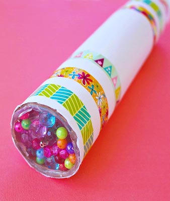 Fun DIY Kaleidoscope Kids Craft by Darcy Brian