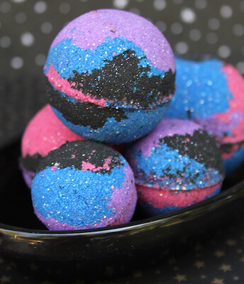 Galaxy Bath Bombs Recipe by STEAM Powered Family