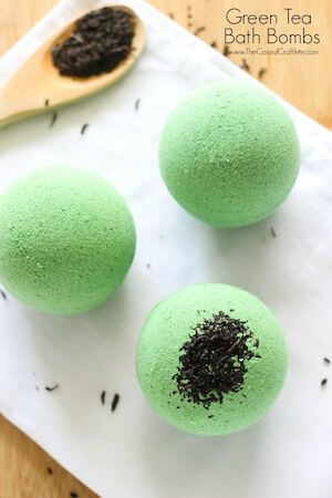 Green Tea Bath Bombs by Purely Katie