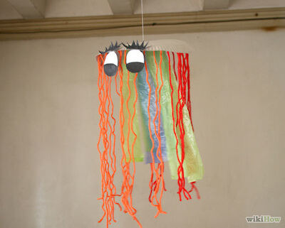How To Make Paper Plate Jellyfish by Crafts Uprint