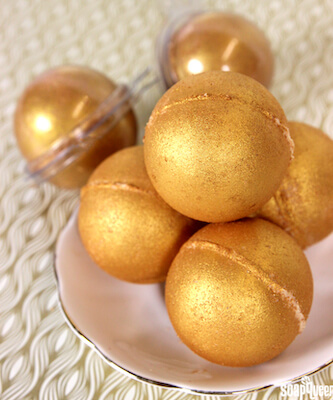 Midas Touch Bath Bombs by Soap Queen