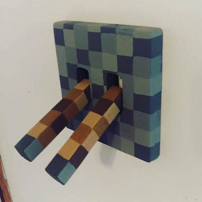 Minecraft Light Switch Cover