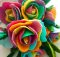 Rainbow Felt Roses Tutorial by American Felt & Craft