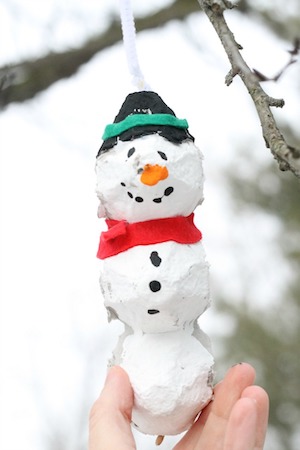 Snowman Bird Feeder Crafts For Kids by How Wee Learn