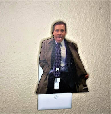 The Office Light Switch Cover 