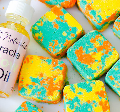 Tropical Mani Bath Bombs by Savvy Naturalista