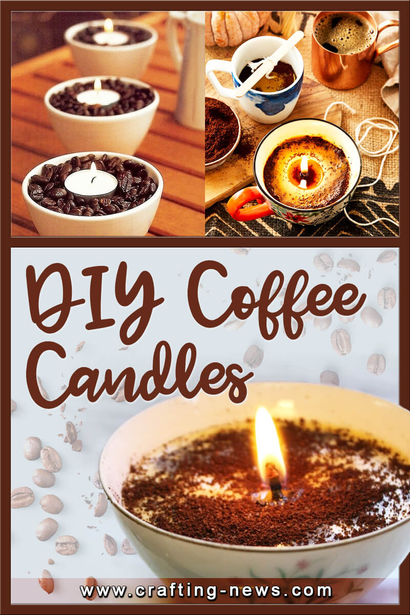 DIY Coffee Candles