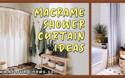 17 Macrame Shower Curtain Ideas
