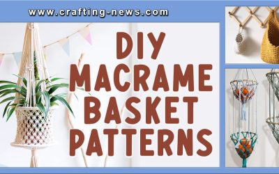 21 DIY Macrame Basket Patterns