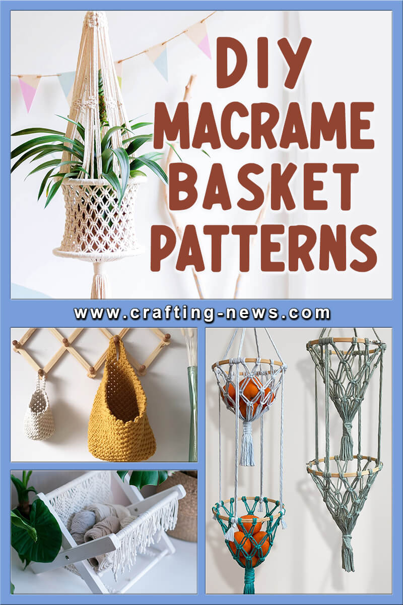DIY Macrame Basket Patterns