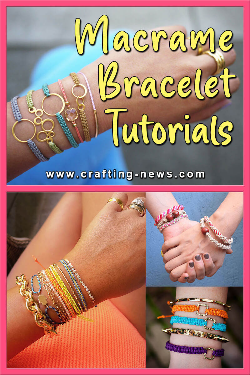 Macrame Bracelet Tutorials