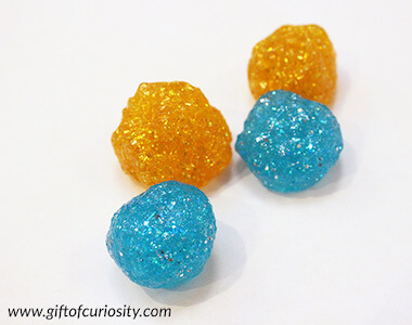 3-Ingredient Gitter Bouncy Balls by Gift Of Curiosity