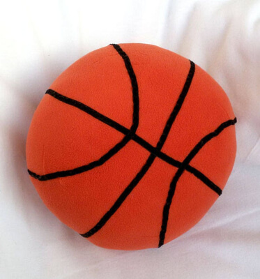 Basketball Pillow-ball Tutorial by SmilingLife