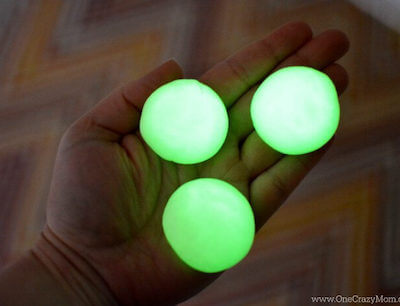 DIY Glow in The Dark Bouncy Balls by One Crazy Mom