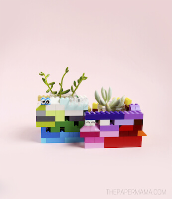 5 DIY LEGO Planters - Crafting News