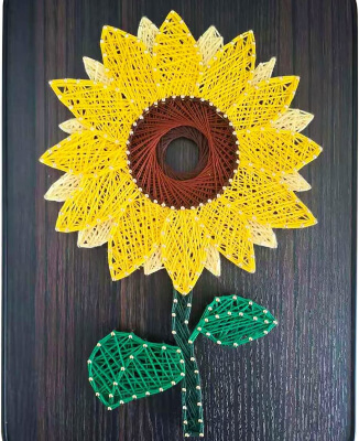 Marynee DIY String Art Sunflower Craft Kit