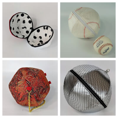 Purse Fabric Ball Pattern by ToriskaPDF