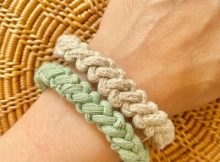 How To Make A Macrame Bracelet by Gathered