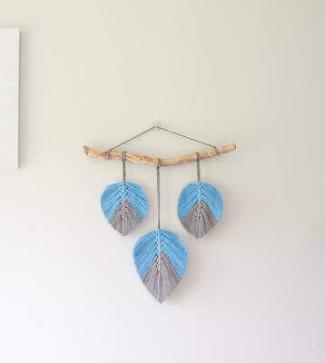 How To Make A Feather Macrame by Creative Fabrica