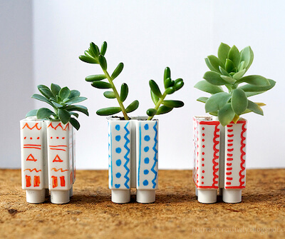 LEGO Planters by Journey Into Creativity
