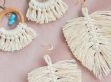 Macrame Earrings by The Spruce Crafts