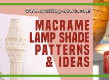 MACRAME LAMP SHADE PATTERNS AND IDEAS