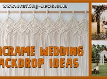 MACRAME WEDDING BACKDROP IDEAS