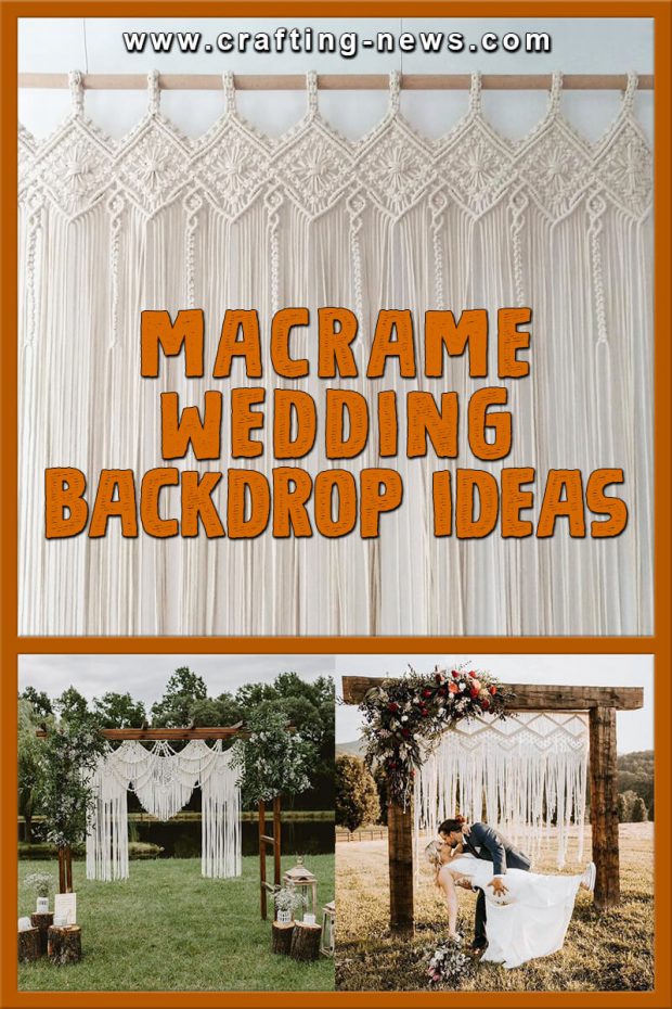 MACRAME WEDDING BACKDROP IDEAS
