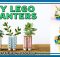 DIY LEGO PLANTERS