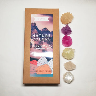 Alum Crystal Growing Kit from NatureColorsEU