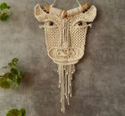 Macrame Animal Owl Wall Hanging Pattern by MacrameIsLove