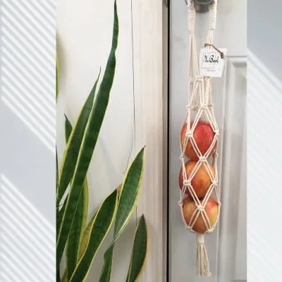 DIY Macrame Fruit Hanger Nets by Nabook