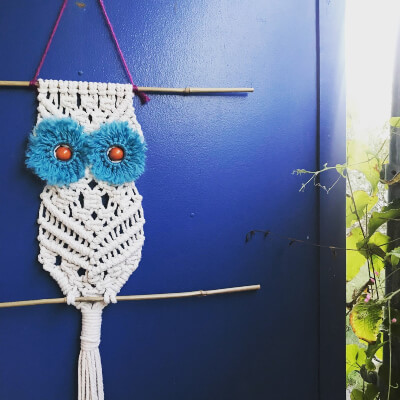 DIY Owl Macrame Pattern by EmiliaLorenaHQ 