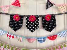 Fabric Bunting Banner Pattern by CurbysCloset