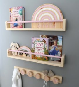 20 DIY Kids Wall Bookshelf Ideas - Crafting News