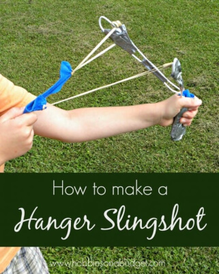 How to make a Hanger Slingshot from Hobbies on a Budget