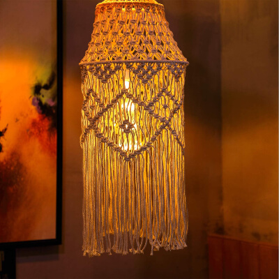 Knitting Lamp Shade Ceiling Light