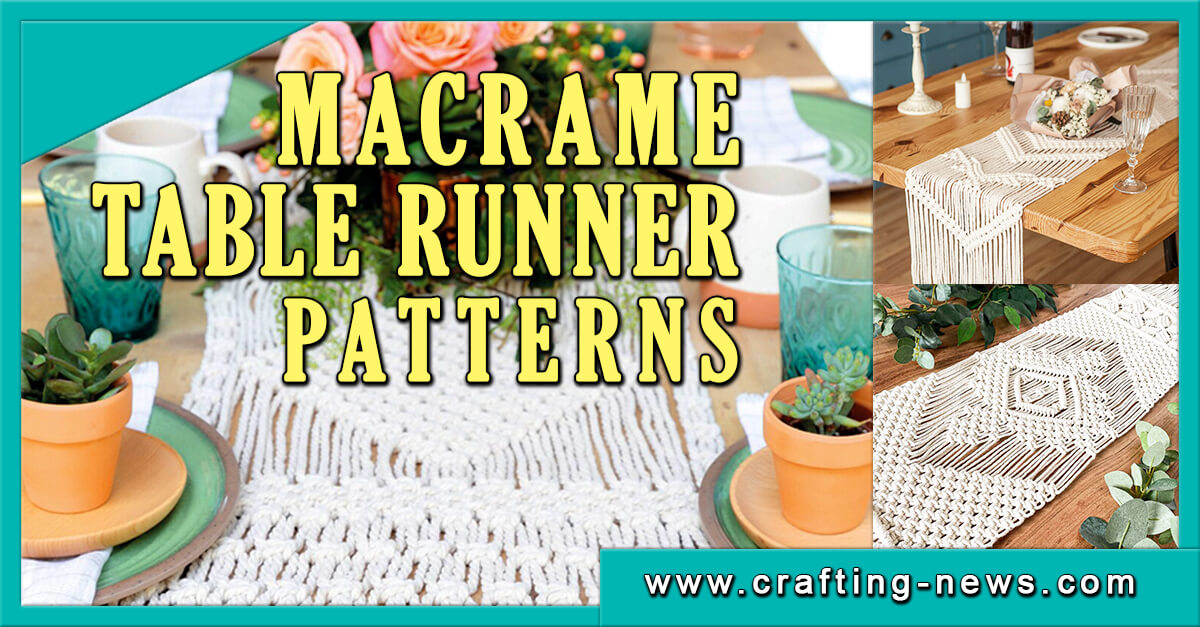 Macrame Table Runner Patterns
