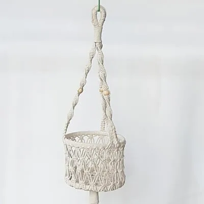 Macrame Hanging Fruit Basket Pattern by ButOneString