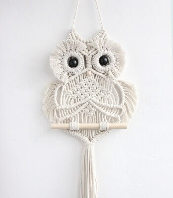 Macrame Owl Wall Hanging Kit by SarahHarste