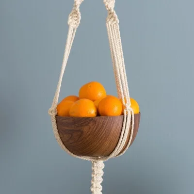 Macrame Wall Hanging Fruit Kit from WoolCoutureCompany