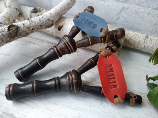 Personalized Wooden Slingshot for Kids from LAVERNLeather